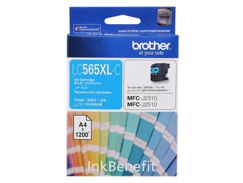 Brother Kartuş Brother LC565XLC Cyan Mavi 1.200 Sayfa Kartuş MFC-J3520-J3720 Satın Al