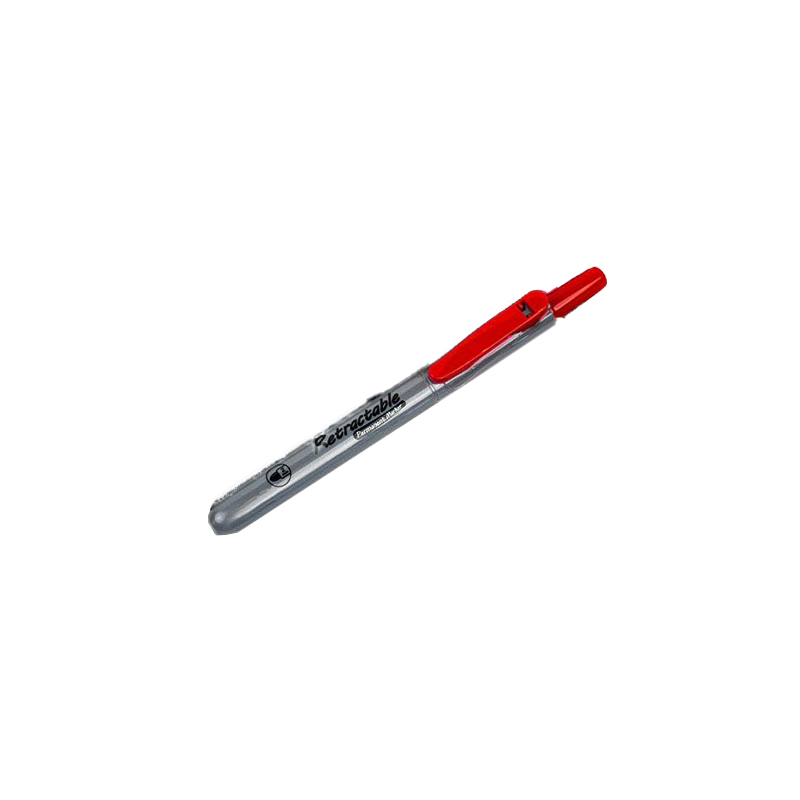 Cam ve Boyama Markörleri WRITECH W-805P BASMALI PERMANENT KALEM KIRMIZI - 12'Lİ KUTU Satın Al
