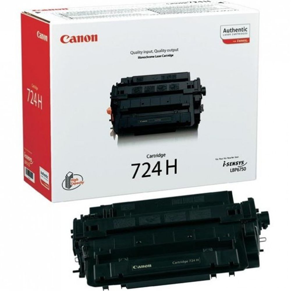 Canon CRG-724H 12.500 Sayfa Yüksek Kapasite Toner LBP6750-6780 MF515