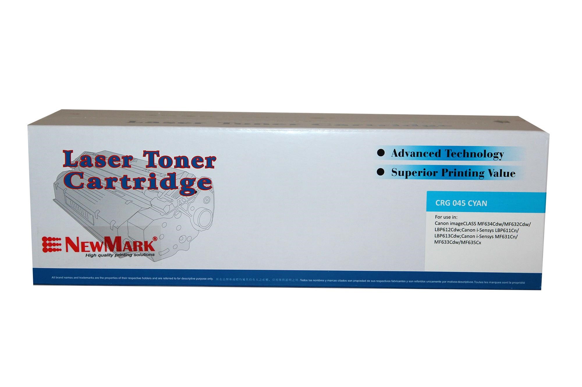 Canon Muadil Toner Canon Crg 045 Mavi Newmark Muadil Toner (Çipli) Satın Al