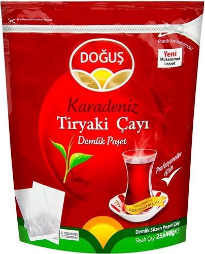 Çaylar Doğuş Karadeniz Kırmızı Demlik Poşet Çay 25x40 gr Satın Al
