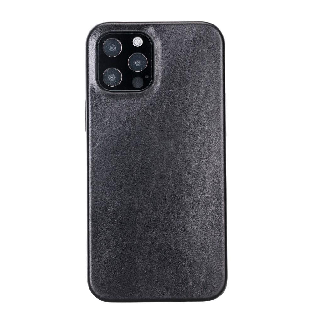 Cep Telefonu Aksesuarları Apple iPhone 12 Pro Max Uyumlu Deri Arka Kapak ROCK RST1 Siyah Satın Al