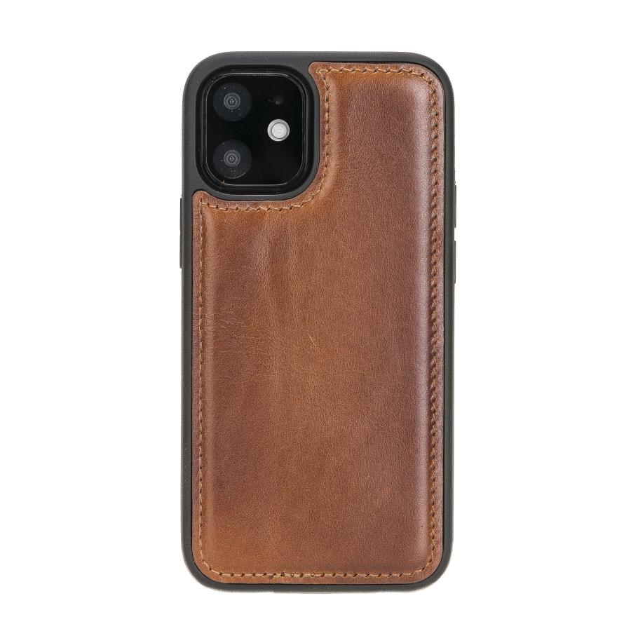 Cep Telefonu Aksesuarları Apple iPhone 12 mini Uyumlu Deri Arka Kapak RST2EF Taba Satın Al