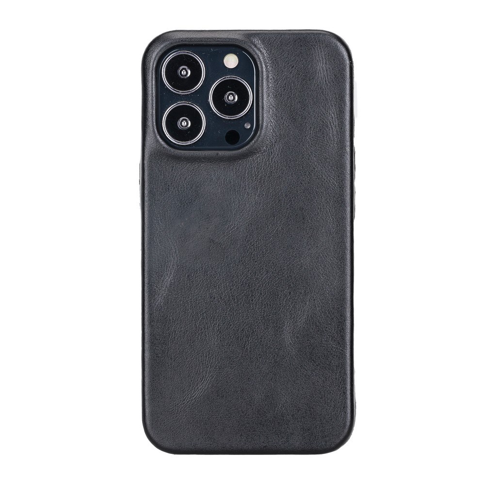 Cep Telefonu Aksesuarları Apple iPhone 13 Pro Uyumlu Deri Arka Kapak ROCK RST1 Siyah Satın Al