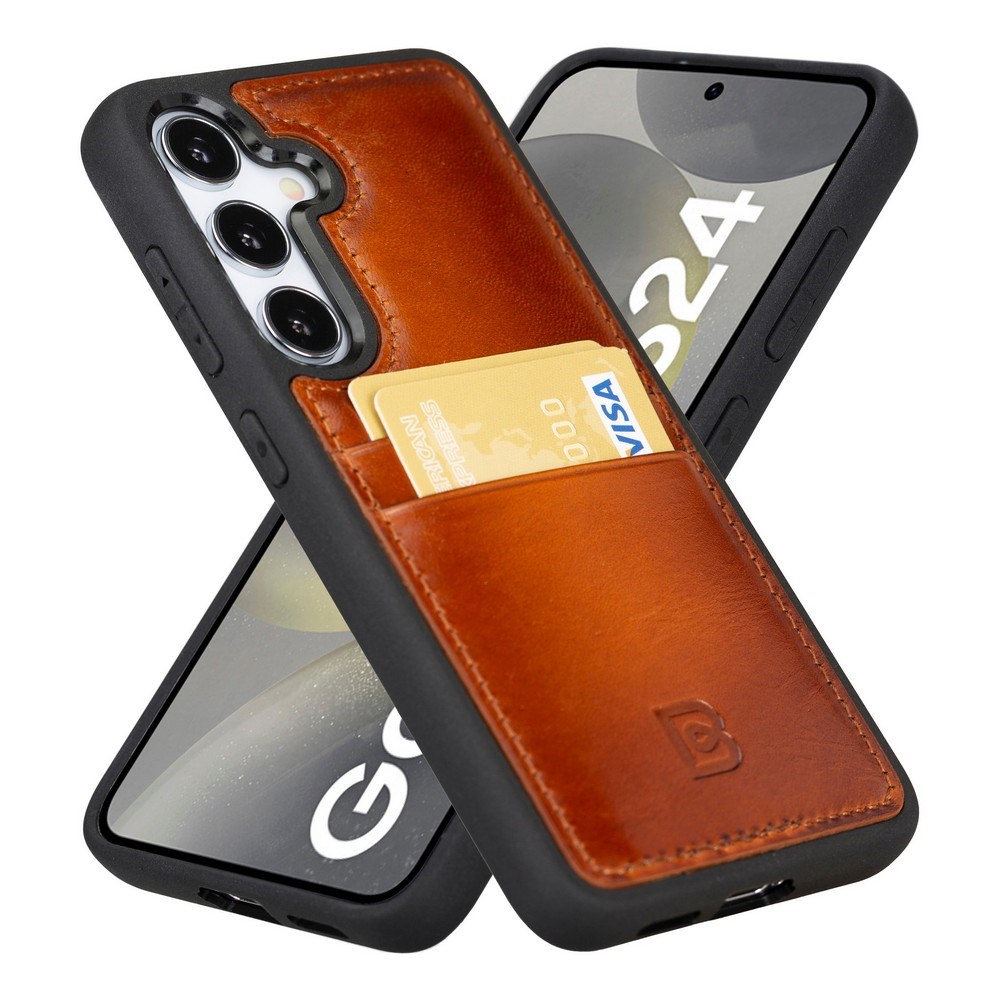 Cep Telefonu Aksesuarları Bouletta Samsung Galaxy S24 Uyumlu Deri Arka Kapak FXCP RST2EF Satın Al