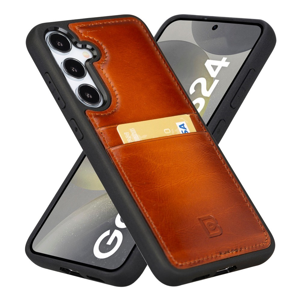 Cep Telefonu Aksesuarları Bouletta Samsung Galaxy S24 Plus Uyumlu Deri Arka Kapak FXCP RST2EF Satın Al