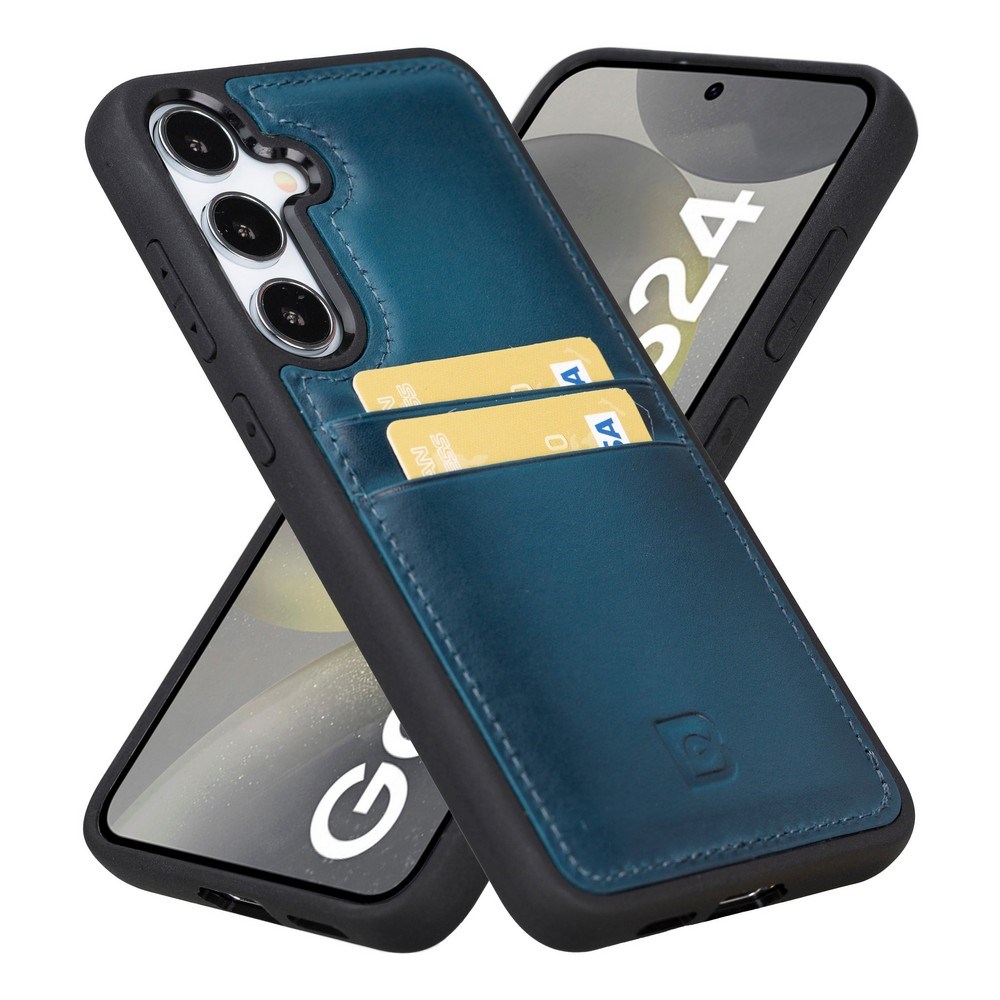 Cep Telefonu Aksesuarları Bouletta Samsung Galaxy S24 Plus Uyumlu Deri Arka Kapak FXCP BRN4EF Satın Al