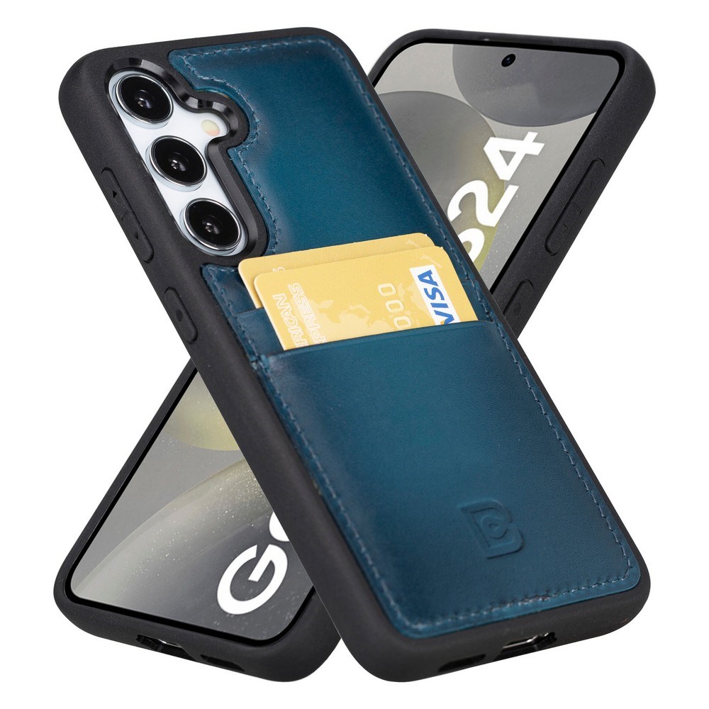 Cep Telefonu Aksesuarları Bouletta Samsung Galaxy S24 Uyumlu Deri Arka Kapak FXCP BRN4EF Satın Al