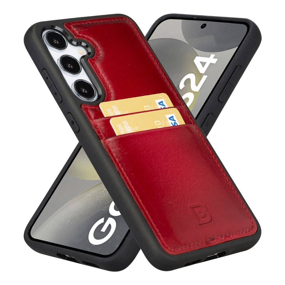 Cep Telefonu Aksesuarları Bouletta Samsung Galaxy S24 Plus Uyumlu Deri Arka Kapak FXCP V4EF Satın Al