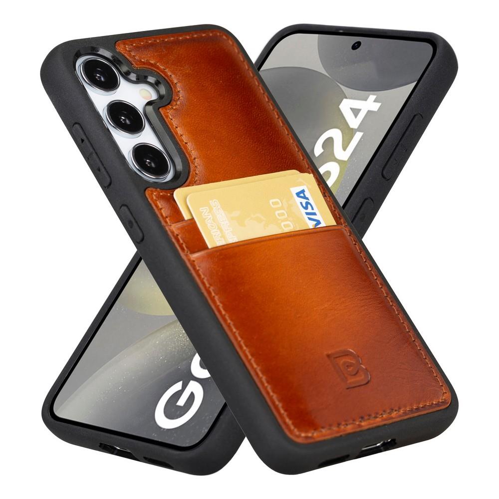 Cep Telefonu Aksesuarları Bouletta Samsung Galaxy S24 Uyumlu Deri Arka Kapak FXCP RST2EF Satın Al