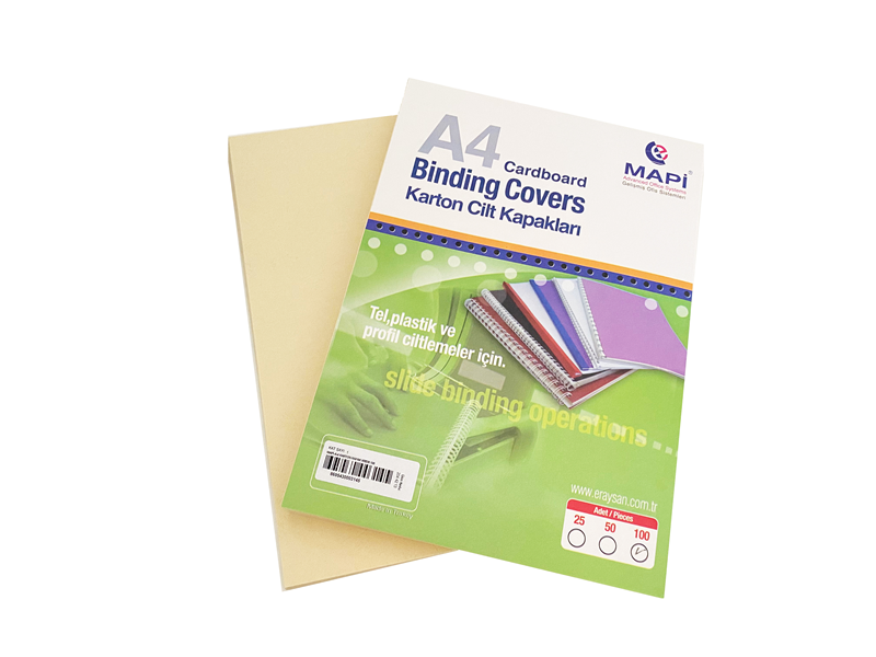 Cilt Kapakları MAPİ A4 KARTON KAPAK 250 GR. KREM  100 LÜ Satın Al