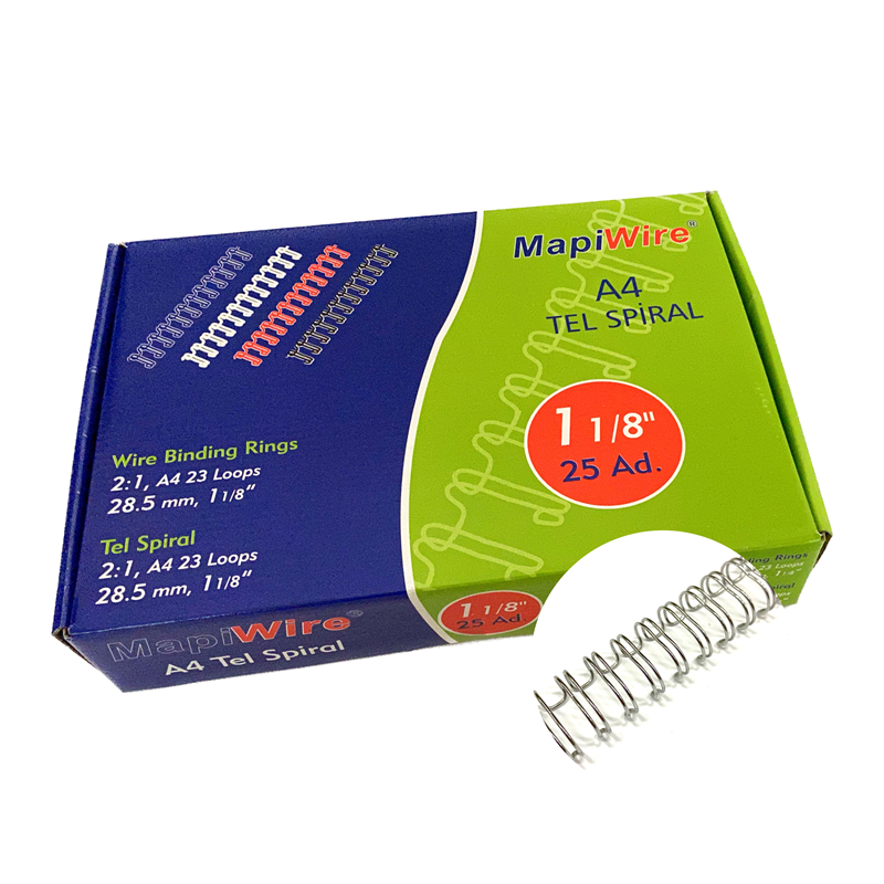 Cilt Kapakları MAPİWİRE 1 1/8 KUTU TEL TRANSPARAN 25 AD. Satın Al