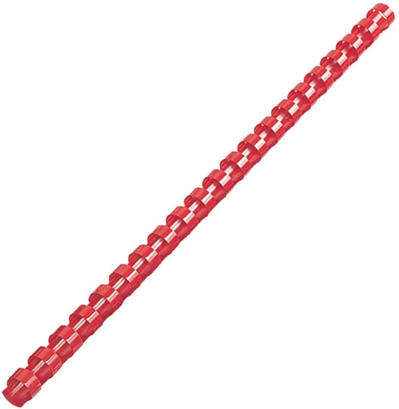 Cilt Kapakları Sarff 14mm.KIRMIZI DELUX Plastik Spiral 100  Adet Satın Al