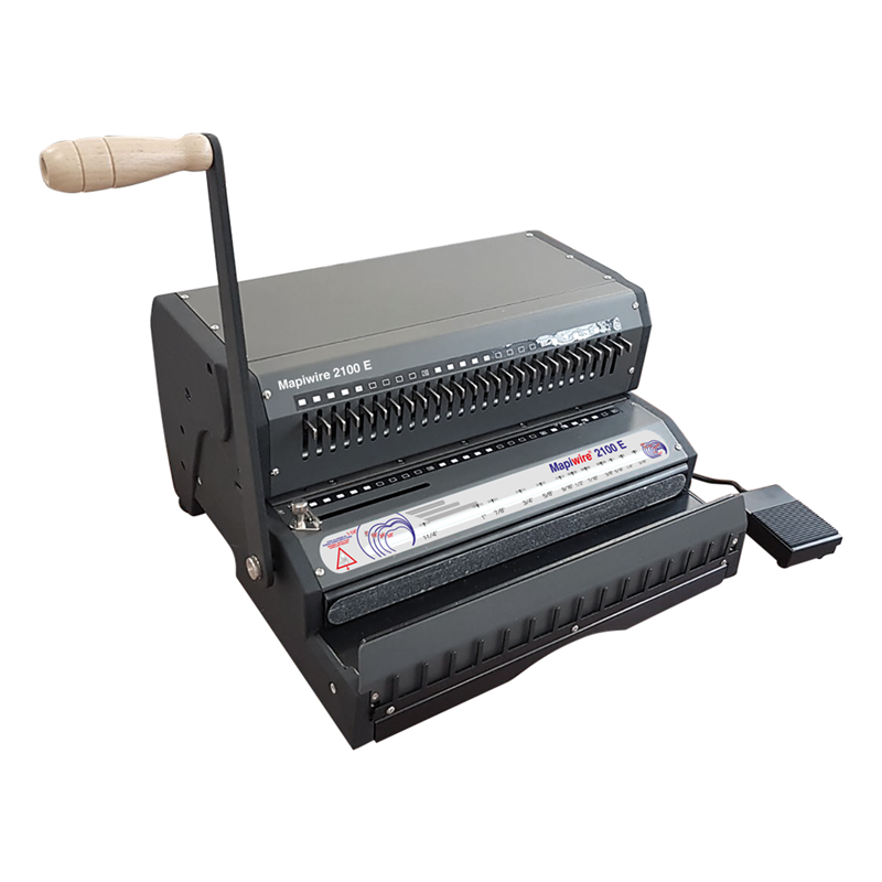 Ciltleme Makineleri MAPİWİRE 2100 E TEL SPİRAL CİLT MAKİNESİ ELEKTRİKLİ 2:1 Satın Al