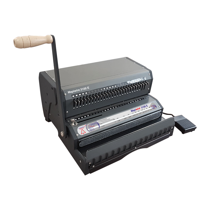 Ciltleme Makineleri MAPİWİRE 3100 E TEL SPİRAL CİLT MAKİNESİ ELEKTRİKLİ 3:1 Satın Al