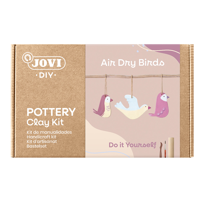 Eğitici Oyuncaklar JOVI 2701 SERAMİK HAMURU BIRDS KİTİ - KUŞLAR Satın Al
