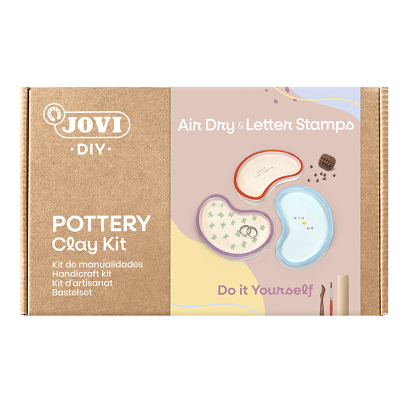 Eğitici Oyuncaklar JOVI 2706 SERAMİK HAMURU LETTER STAMP KİTİ - YAZI BASKILI Satın Al