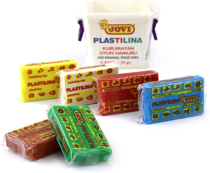 Eğitici Oyuncaklar JOVI 706 50GR KURUMAYAN OYUN HAMURU 6 RENK - SAKLAMA KABI Satın Al