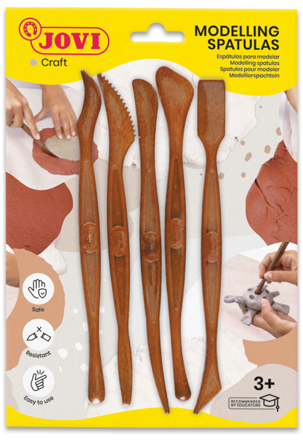 Eğitici Oyuncaklar JOVI ART.5 ŞEKİLLENDİRME SPATULALARI - 5'Lİ BLİSTER Satın Al