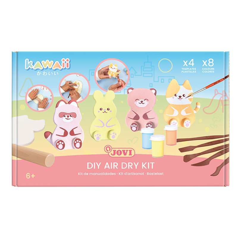 Eğitici Oyuncaklar JOVI KW2702 KAWAII SERAMİK HAMURU CHARACTERS KİTİ - KARAKTERLER Satın Al