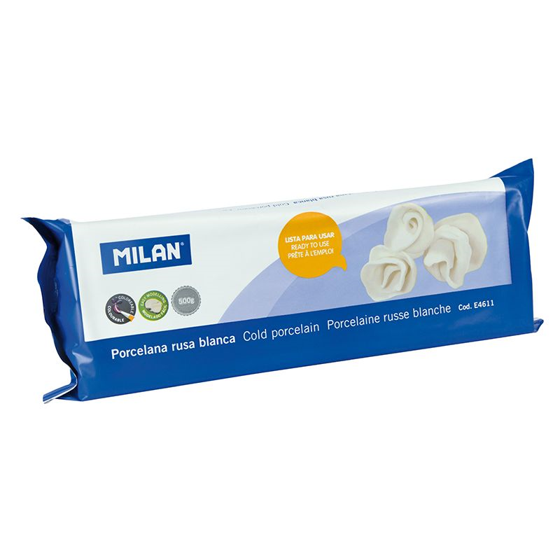 Eğitici Oyuncaklar MILAN E4611 MODELLING CLAY MODELLEME BEYAZ KİL 500GR Satın Al