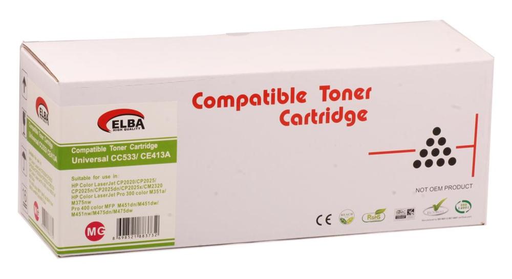 ELBA HP CC533A  KIRMIZI UNIV.TONER
