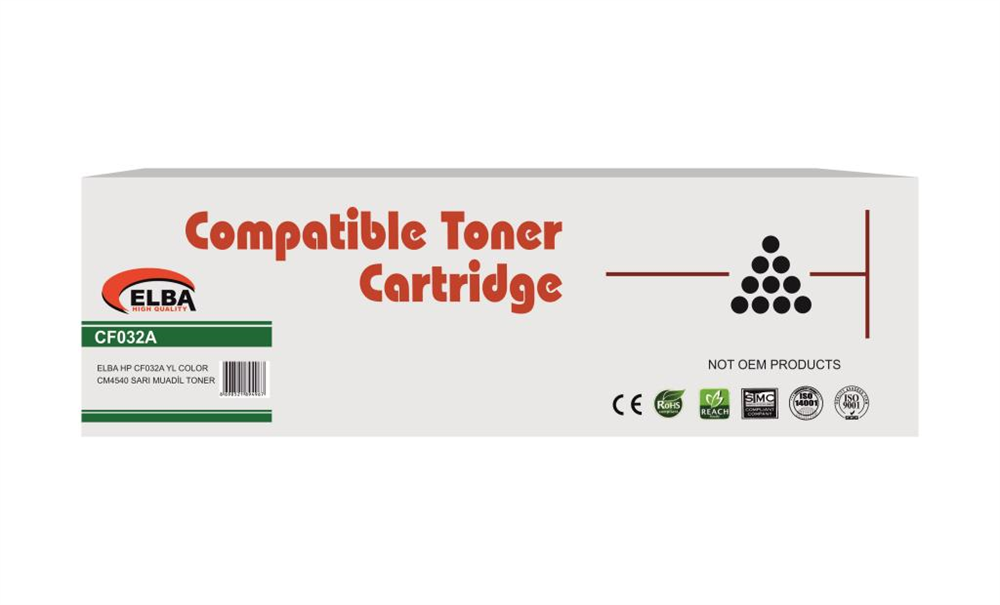 ELBA HP CF032A YL Color CM4540 Sarı Muadil Toner