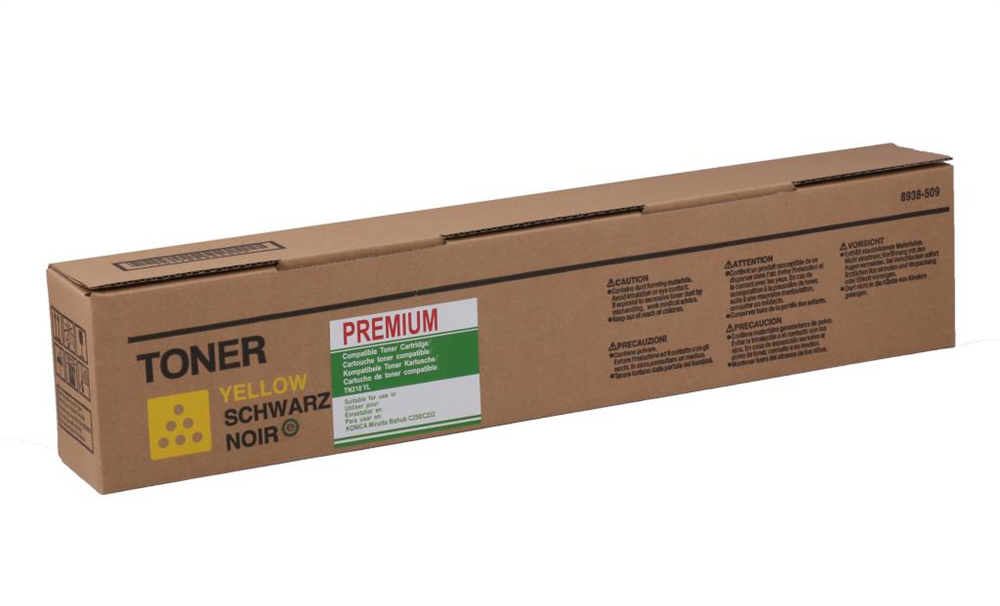 Elba Mınoltabizhup C250-c252 Sarı Muadil Toner