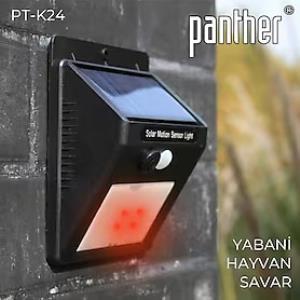Elektrik ve Aydınlatma Ürünleri Panther PT-K24 Solar Led Sokak Lambası Yabani Hayvan Savar Satın Al