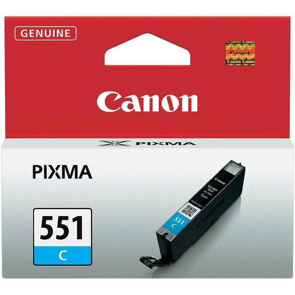Epson Kartuş Canon CLI-551C Cyan Mavi Mürekkep Kartuş IP7250 MX925 Satın Al