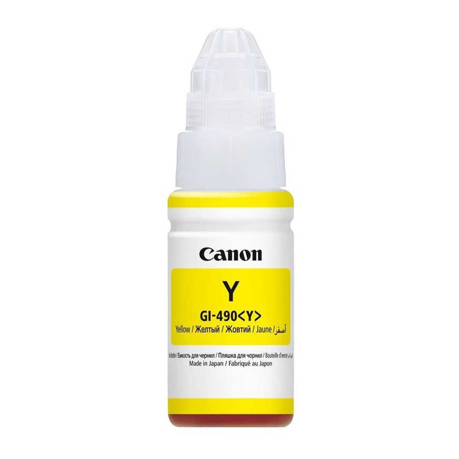 Epson Kartuş Canon GI-490Y Yellow Sarı Şişe Mürekkep G1411-2411-3411-4411 Satın Al