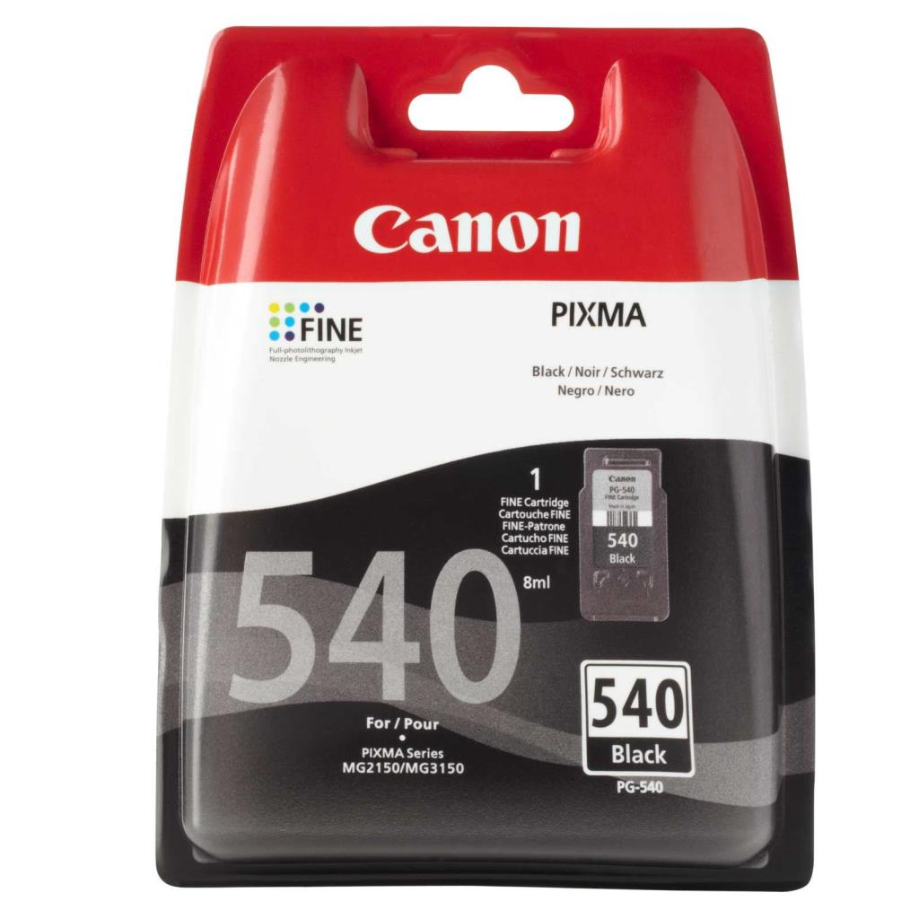 Epson Kartuş Canon PG-540 Black Siyah Mürekkep Kartuş MX375-390-395-435-475 MG2250-3250-3550 Satın Al