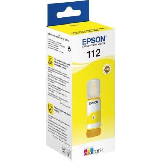 Epson Kartuş Epson 112 Yellow Sarı Şişe Mürekkep C13T06C44A Satın Al