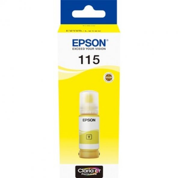 Epson Kartuş Epson 115 Yellow Sarıi Şişe Mürekkep T07D44A L8160-L8180 Satın Al
