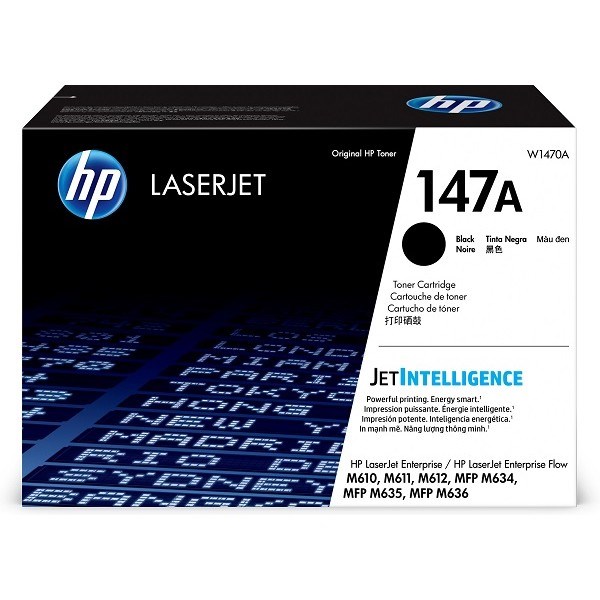 Epson Kartuş HP 147A Black Siyah 10.500 Sayfa Toner W1470A Satın Al