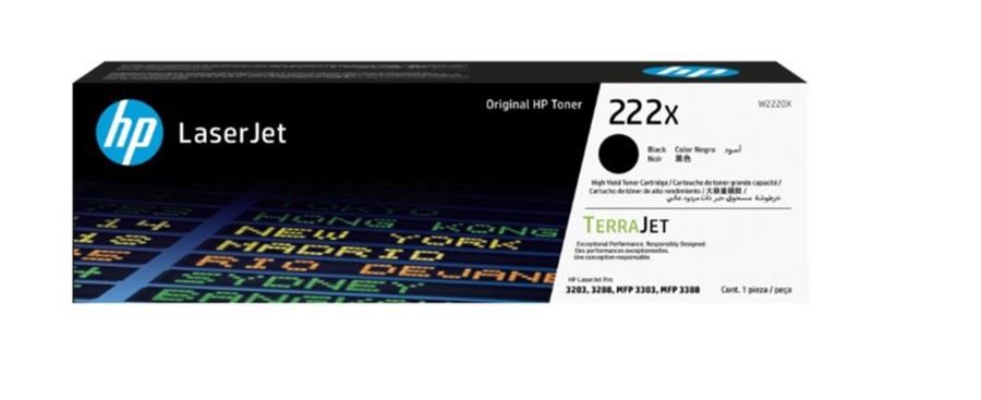 Epson Kartuş Hp 222X Black Siyah 3.200 Sayfa Toner W2220X Satın Al