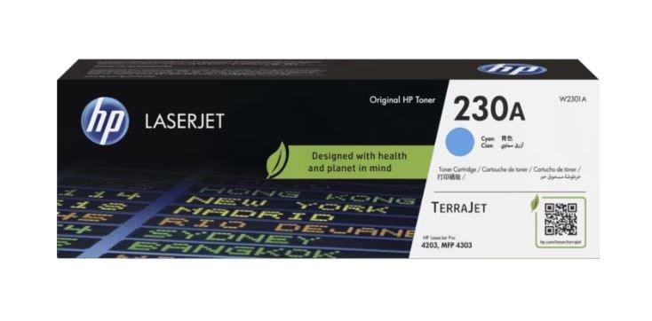 Epson Kartuş HP 230A Cyan Mavi 1.800 Sayfa Toner W2301A Satın Al