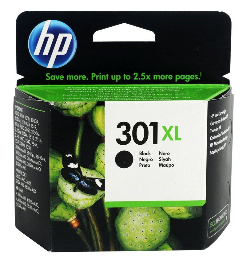 Epson Kartuş Hp 301Xl Deskjet Siyah Mürekkep Kartuş  1050-2050  Satın Al