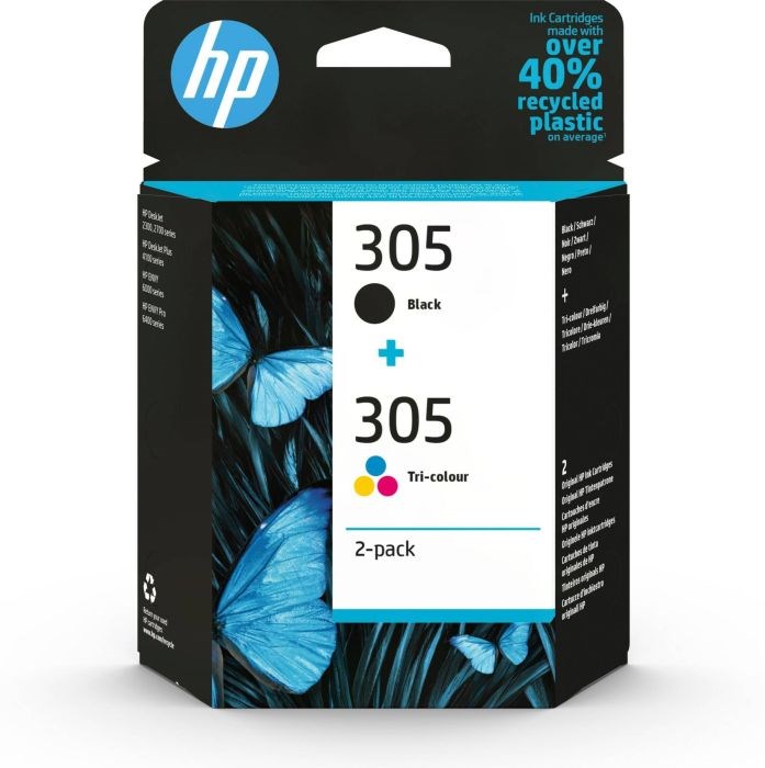 Epson Kartuş HP 305 Black-Color Siyah-Renkli Multi Paket 6ZD17AE Satın Al
