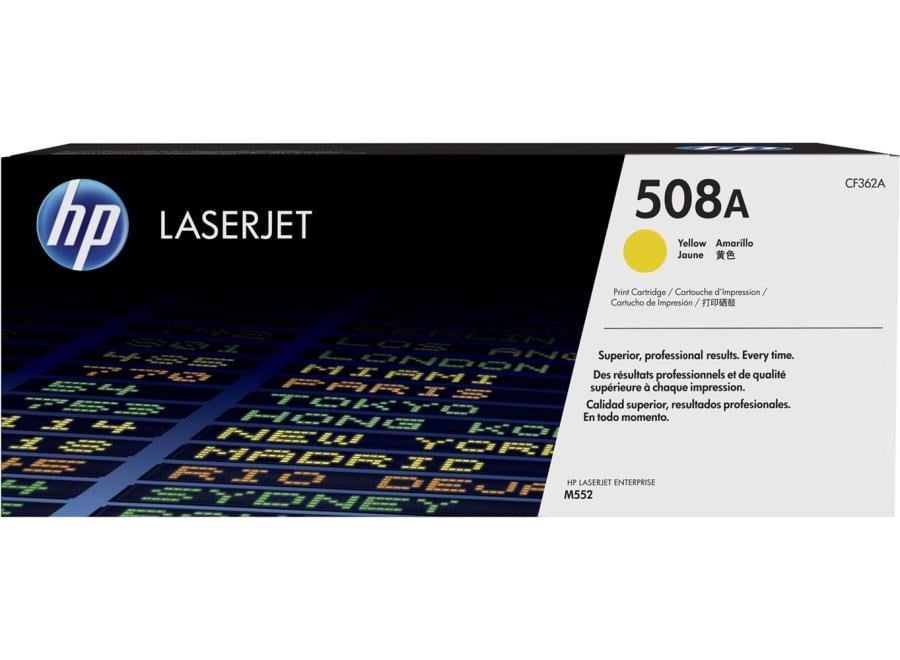 Epson Kartuş HP 508A Yellow Sarı  5.000 Sayfa Toner CF362A Satın Al