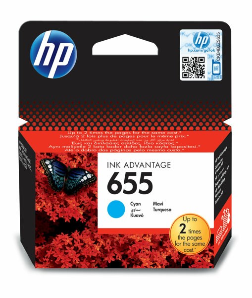 Epson Kartuş Hp 655 3525-4615-4625-5525-6525 Mavi Kartuş Satın Al