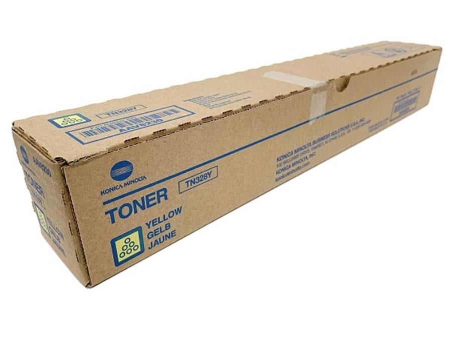 Epson Kartuş Minolta TN-328Y Yellow Sarı Orjinal Fotokopi Toneri Bizhup C250İ-300İ-360İ 28.000 Sayfa Satın Al