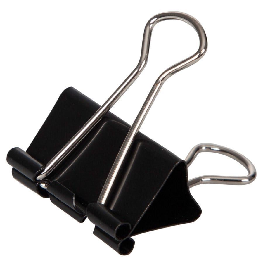 Evrak Mandalları Mas 925 Omega Çelik Kıskaç 25 mm Siyah 12'li Paket Satın Al