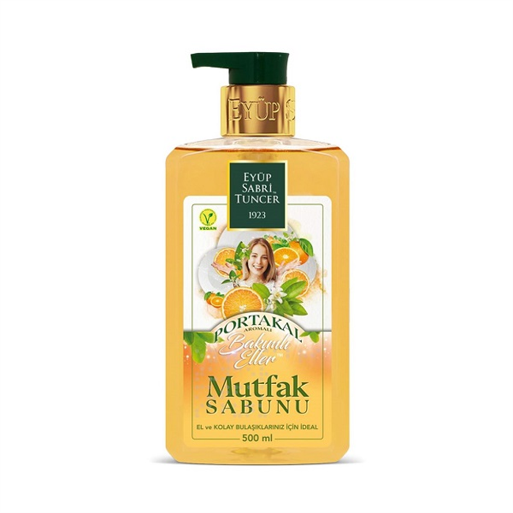 Eyüp Sabri Tuncer 500ml Portakal Aromalı Mutfak Sabunu (Magic Sünger Hediyeli)