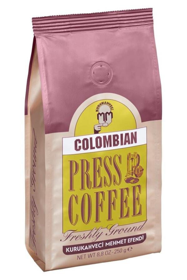 Filtre Kahveler Mehmet Efendi 250GR Colombian Press Coffee ( Freshly Ground ) Satın Al