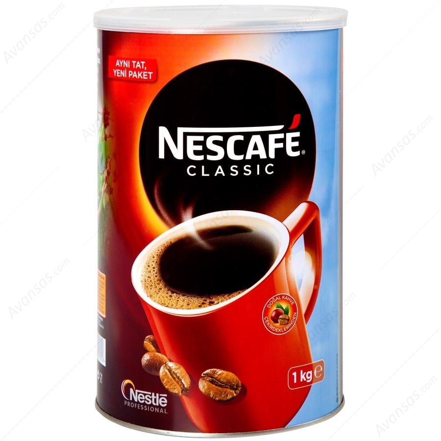 Filtre Kahveler Nestle Nescafe Classıc Teneke 1kg 12392489 12498219 (12584211) Satın Al