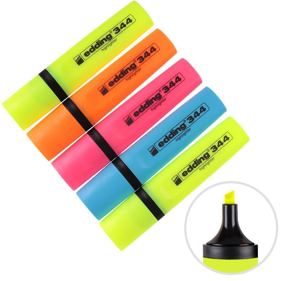 Fosforlu Kalemler Edding 344 Fosforlu Kalem 5' Li Paket Satın Al