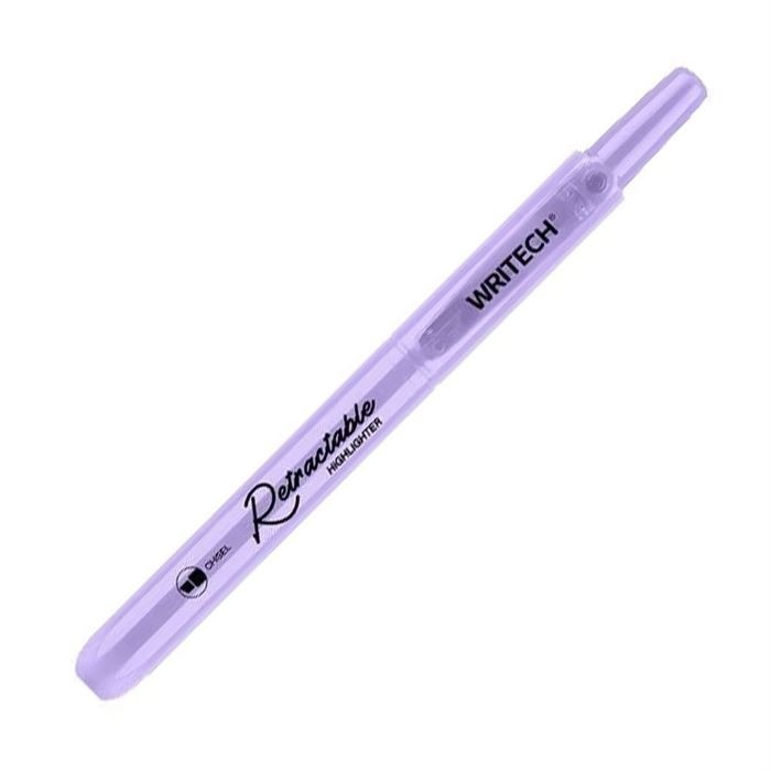 Fosforlu Kalemler WRITECH W-805S BASMALI FOSFORLU KALEM PASTEL LİLA - 12'Lİ KUTU Satın Al