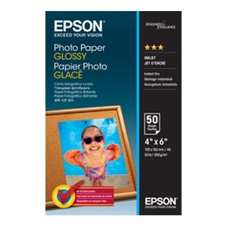 Fotoğraf Kağıtları Epson 10x15 200Gram 50'li Fotoğraf Kağıdı S042547 Satın Al