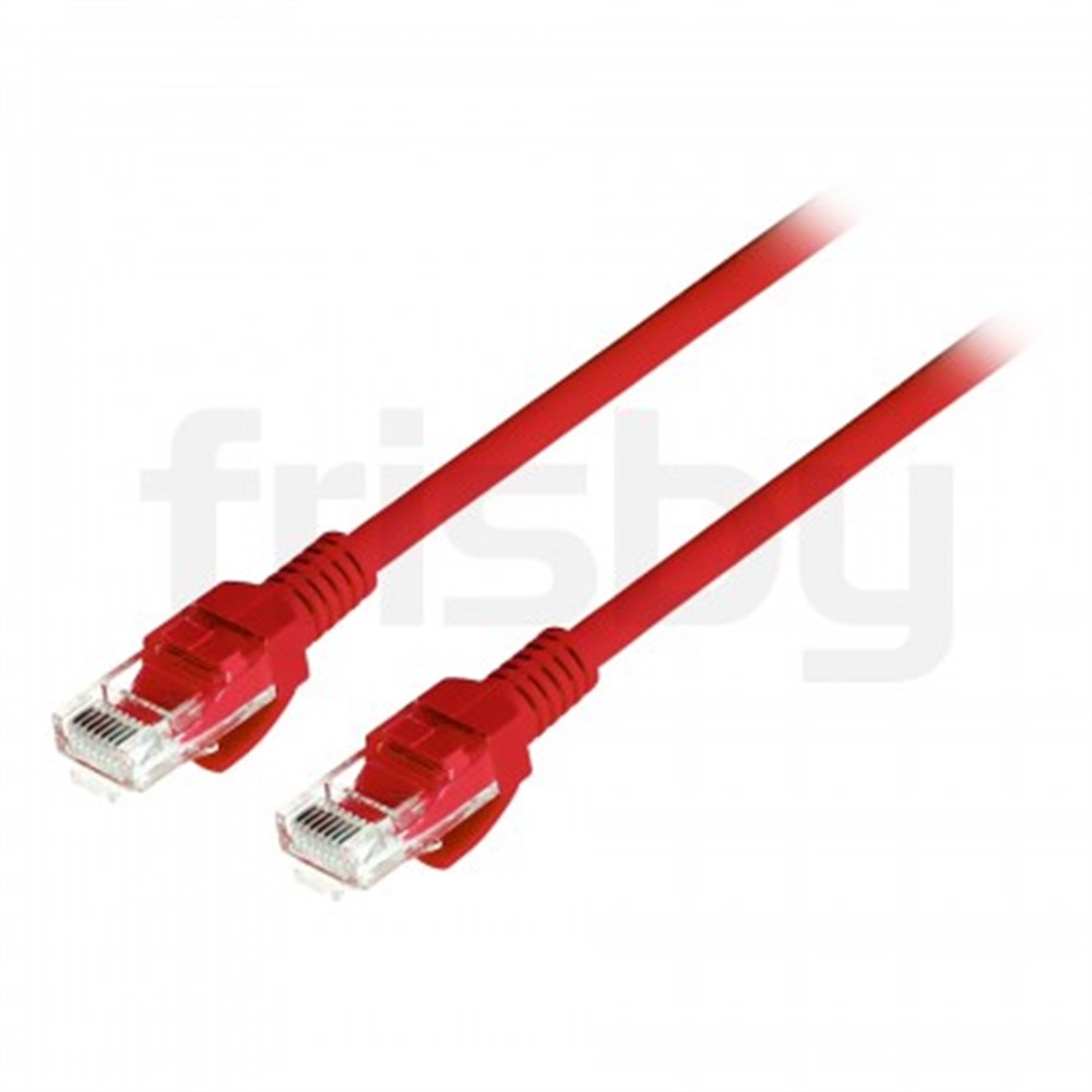 Frisby Fa-C6712R Cat6 Patch Kablo Kırmızı 60 Cm